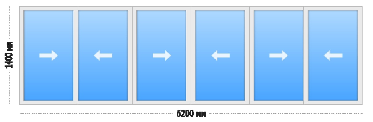 Лоджия 6 метров – от 29000 руб.